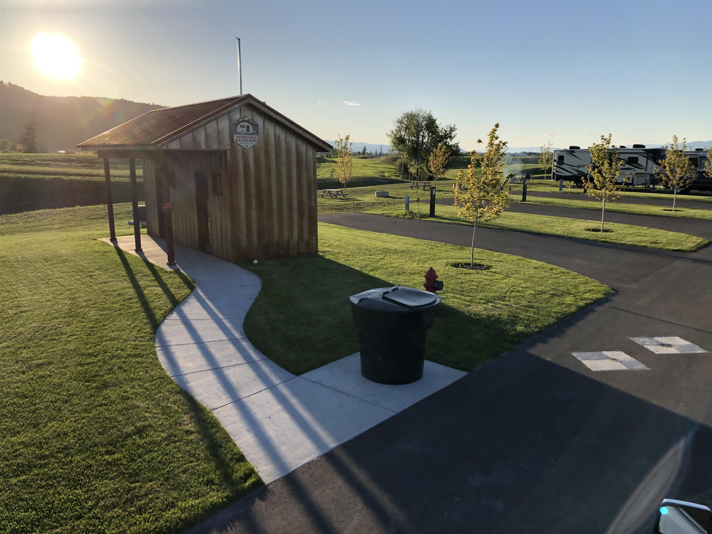 Montana Basecamp Outhouse